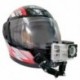 Szín: Sisak álla meg egy bekezdést - GoPro Hero/Motoros sisak állkapocs-rögzítő DJI sportkamera-tartozékokhoz