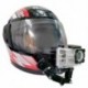 Szín: Sisak álla meg egy bekezdést - GoPro Hero/Motoros sisak állkapocs-rögzítő DJI sportkamera-tartozékokhoz