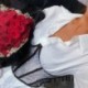 Fekete szín - Hímzés női csipke széles öv hálós illeszkedő derék 2022 kiegészítő aszimmetrikus kötés csíkos