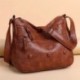 Szín: kék - Női puha PU bőr válltáskák Vintage Crossbody táska női kézitáska és pénztárca