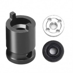 Szín: 1 szett - 1 DB sarokcsiszoló-aljzat-kulcs Gyorsan eltávolítható karimaanyák 100-as típusú elektromos