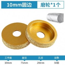 Szín: 10mm - Kőcsiszoló korong élcsiszoló kerek tárcsa átmérő 75 mm márvány gránit kővágó keményforrasztás