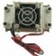 Fekete szín - DIY félvezető hűtőrendszer készlet mini hűtőszekrény hűtő vízhűtő klíma ventilátor 120w TEC1-12706