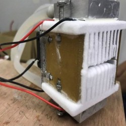 Fekete szín - DIY félvezető hűtőrendszer készlet mini hűtőszekrény hűtő vízhűtő klíma ventilátor 120w TEC1-12706