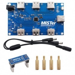Szín: V2.1 tartozékok - Kézi Welding Mister USB Hub V2.1 kártya Mister FPGA 7 USB portos IO kártya Terasic DE10-Nano