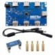 Szín: FPGA IO ventilátor - Kézi Welding Mister USB Hub V2.1 kártya Mister FPGA 7 USB portos IO kártya Terasic DE10-Nano