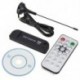 Fekete szín - Sdr Receiver Rtl 2832U Dab Fm Tv Tuner Dvb-T Stick Rtl FC0012 Tv Card Receiver Usb 2.0 Digital Usb Fm Dab Dvb-T
