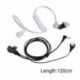 2 tűs PTT mikrofon fejhallgató Covert Acoustic Tube fülbe helyezhető fülhallgató Kenwood TYT Baofeng UV-5R BF-888S