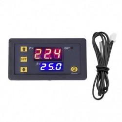 Szín: DC 24V - W3230 12V 110V 220V LED digitális hőmérsékleti műszerek vezérlő nagy pontosságú termosztát hőmérő