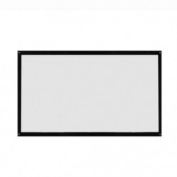 Mérete: 40 hüvelyk - 16:9 Hordozható, összecsukható vetítővászon falra szerelhető házimozi 3D HD vetítővászon