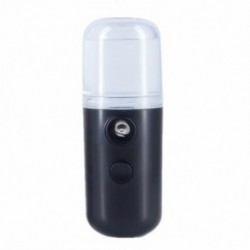 Fekete szín - Autós légpárásító 30ml Mini Nano arcpermetező USB porlasztó tisztító aromaterápiás illóolaj