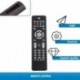 Szín: 32PFL5522D - PHILIPS 32PFL5522D-hez Vadonatúj Smart Remote Control Mini RC2034301/01 Távirányító csere a Philips TV