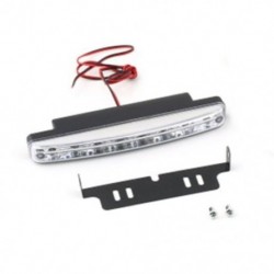 12V 8LED autós nappali menetfény ködlámpa vízálló autós menetlámpa szuper fényes irányjelző fehér fény