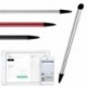 Piros szín - Kapacitív toll érintőképernyős érintőceruza Iphone/Samsung/ipad táblagéphez többfunkciós