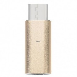 Szín: arany - C-típusú USB-3,5 mm-es Aux-adapter fejhallgató-adapter USB-C jack audiokábel Huawei Samsung mobiltelefon