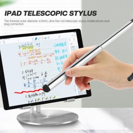 Új univerzális érintőképernyős toll kapacitív érintőceruza toll okostelefonhoz, iPad-hez, hegyes, vékony hegy