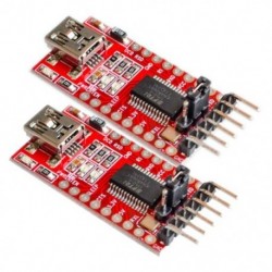 Szín: narancs - Ft232rl Ftdi Usb 3.3v 5v to Ttl soros adapter modul Ft232 mini porthoz, erős, praktikus adapter modulhoz