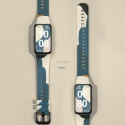 Szín: 4 - Puha szilikon szíj Huawei Honor Band 6 Pro Morandi Color Style karkötő Huawei Honor Band 6Pro 6 állítható