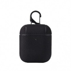 Szín: AirPodshoz1 2 - AirPods 2 Case fülhallgató tokhoz Vízálló nylon védőburkolat Apple Air Pods 2 1 3 pro vezeték