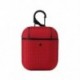 Szín: AirPodshoz1 2 - AirPods 2 Case fülhallgató tokhoz Vízálló nylon védőburkolat Apple Air Pods 2 1 3 pro vezeték