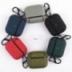 Szín: AirPodshoz1 2 - AirPods 2 Case fülhallgató tokhoz Vízálló nylon védőburkolat Apple Air Pods 2 1 3 pro vezeték
