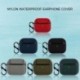 Szín: AirPodshoz1 2 - AirPods 2 Case fülhallgató tokhoz Vízálló nylon védőburkolat Apple Air Pods 2 1 3 pro vezeték