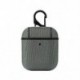 Szín: AirPodshoz1 2 - AirPods 2 Case fülhallgató tokhoz Vízálló nylon védőburkolat Apple Air Pods 2 1 3 pro vezeték