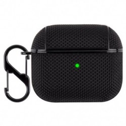 Szín: FOR AirPods Pro - AirPods 2 Case fülhallgató tokhoz Vízálló nylon védőburkolat Apple Air Pods 2 1 3 pro vezeték