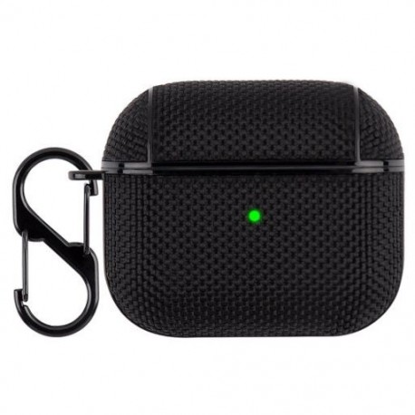 Szín: FOR AirPods Pro - AirPods 2 Case fülhallgató tokhoz Vízálló nylon védőburkolat Apple Air Pods 2 1 3 pro vezeték