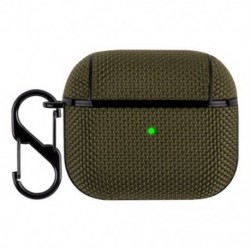 Szín: AirPods 3-hoz - AirPods 2 Case fülhallgató tokhoz Vízálló nylon védőburkolat Apple Air Pods 2 1 3 pro vezeték