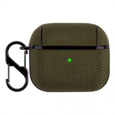 Szín: AirPods 3-hoz - AirPods 2 Case fülhallgató tokhoz Vízálló nylon védőburkolat Apple Air Pods 2 1 3 pro vezeték