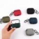Szín: AirPods 3-hoz - AirPods 2 Case fülhallgató tokhoz Vízálló nylon védőburkolat Apple Air Pods 2 1 3 pro vezeték