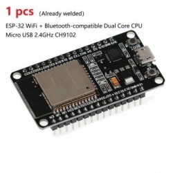Szín: 1db WIFI BT CH9102 - ESP32 ESP-32 Fejlesztőkártya Vezeték nélküli WiFi Bluetooth-kompatibilis modul, kétmagos