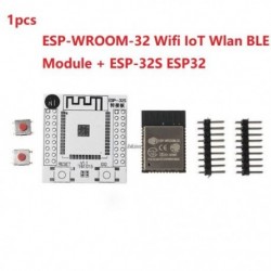 Szín: ESP-32S - ESP32 ESP-32 Fejlesztőkártya Vezeték nélküli WiFi Bluetooth-kompatibilis modul, kétmagos CP2102