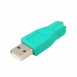 Szín: 1 db - 1/5db USB dugasz PS/2 aljzathoz adapter átalakító USB csatlakozó PC-hez Sony ps2 billentyűzet egér egerek