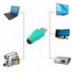 Szín: 5 DB - 1/5db USB dugasz PS/2 aljzathoz adapter átalakító USB csatlakozó PC-hez Sony ps2 billentyűzet egér egerek