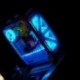 Penge színe: kék ZB243801 - 120 mm-es LED Ultra Silent Számítógépház Ventilátor 15 LED 12V CPU hűtőborda Cooler master