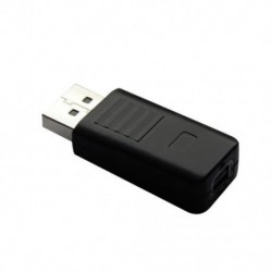 Fekete szín - Fekete ABS kijelzőport DisplayPort DP dugaszoló-mini Displayport aljzat átalakító kábel adapter videó