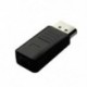 Fekete szín - Fekete ABS kijelzőport DisplayPort DP dugaszoló-mini Displayport aljzat átalakító kábel adapter videó