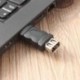 Kábel hossza: Egyéb - Új Firewire IEEE 1394 6P érintkezős csatlakozó USB 2.0 A típusú apa adapter konverter