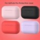 Szín: lila - Lovely Coloful Silicone Tpu vezeték nélküli vezeték nélküli fülhallgató tok Airpods Pro-hoz Védőburkolat