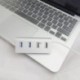 C típusú transzfer alumíniumötvözet 4 USB-port USB 2.0 nagy sebességű hub