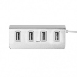 C típusú transzfer alumíniumötvözet 4 USB-port USB 2.0 nagy sebességű hub