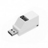 Szín: DP61002 - USB 2.0 HUB Adapter Extender Mini Splitter Box 3 Port PC Laptop Macbook Mobiltelefon Nagy sebességű U