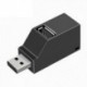 Szín: DP61002 - USB 2.0 HUB Adapter Extender Mini Splitter Box 3 Port PC Laptop Macbook Mobiltelefon Nagy sebességű U