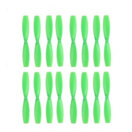 Szín: zöld - 8db propeller RC Drone Mini Racing összecsukható gyorskioldó kellékek cserepenge tartozék alkatrész CW CCW