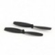 Szín: zöld - 8db propeller RC Drone Mini Racing összecsukható gyorskioldó kellékek cserepenge tartozék alkatrész CW CCW