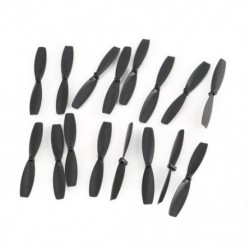 Fekete szín - 8db propeller RC Drone Mini Racing összecsukható gyorskioldó kellékek cserepenge tartozék alkatrész CW CCW