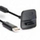 Fekete szín - 1,5 m-es USB töltőkábel Xbox 360 vezeték nélküli játékvezérlőhöz Play töltőkábel töltőkábel