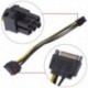 10db USB 3.0 PCI E Express 1x–16x hosszabbító felszálló tápkábel 6 tűs kártya grafikus adapter bányászati